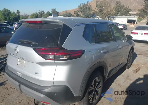 2022 Nissan Rogue Sv Fwd из США, поврежденный, VIN 5N1BT3BA9NC734225